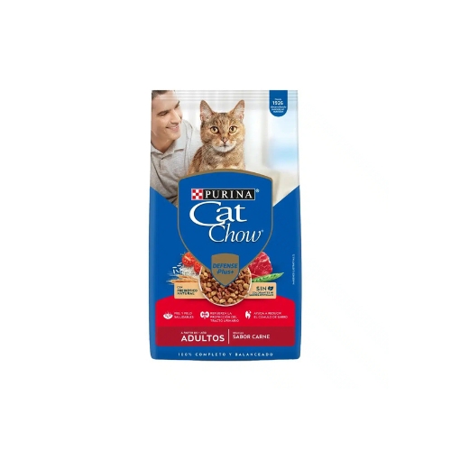 1x Alimento para gato CAT CHOW Adultos Delicias de Carne 8kg