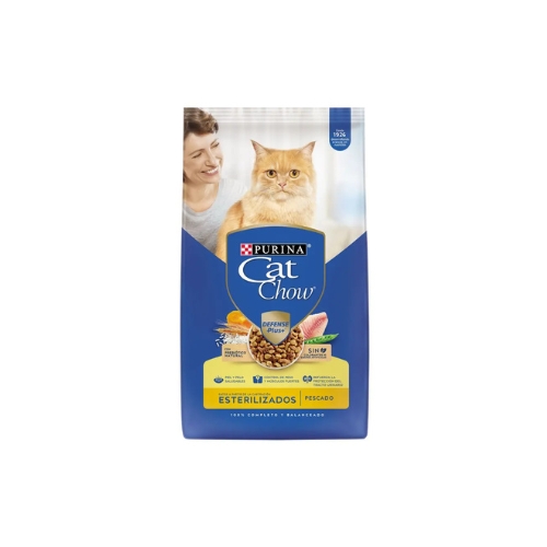 2x Alimento para gato CAT CHOW Esterilizados  3kg