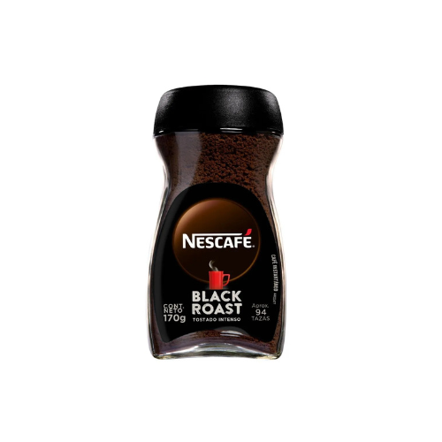  3x Café NESCAFÉ® Black Roast Frasco 170g 