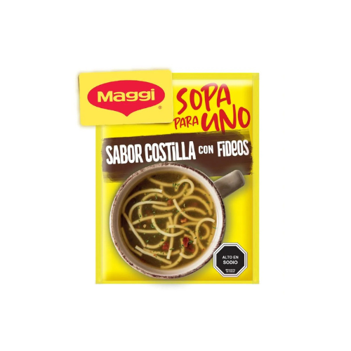 1x Sopa para Uno MAGGI® de Costillas y Fideos 16g 