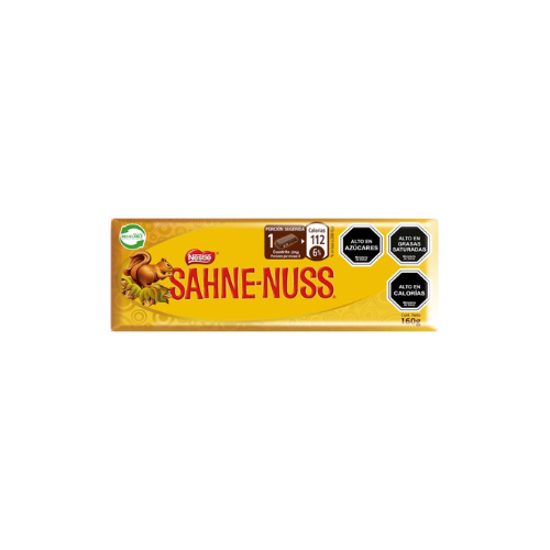 1x Chocolate SAHNE NUSS® Barra 160g 