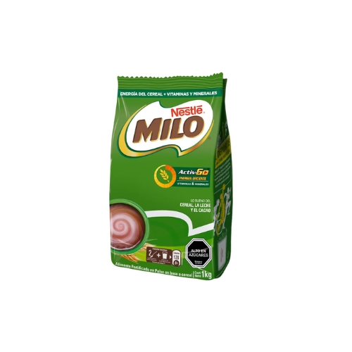 [1189800000] 6x Saborizante para Leche MILO ACTIV-GO Bolsa 1000g