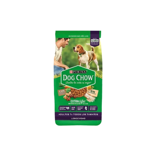 [1217700000] 1x Alimento para perro DOG CHOW Adultos 7+ Longevidad 15kg