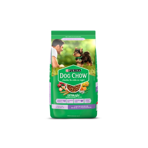 [1217800000] 2x Comida perros DOG CHOW Cachorros Razas pequeñas Saco 3kg