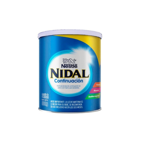 [1219200000] 3x Fórmula Infantil NIDAL 2 Continuación 800g