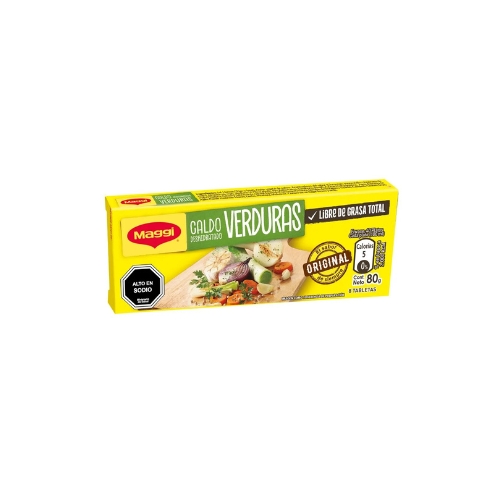 [1219800000] 30x Caldo MAGGI de Verduras Caja 8x10g