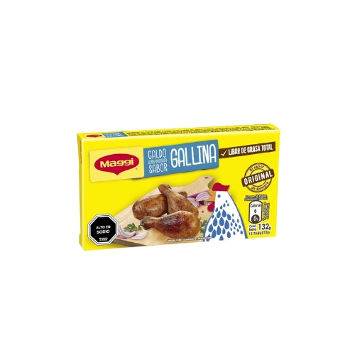 [1220200000] 30x Caldo MAGGI sabor Gallina Caja 12x11g