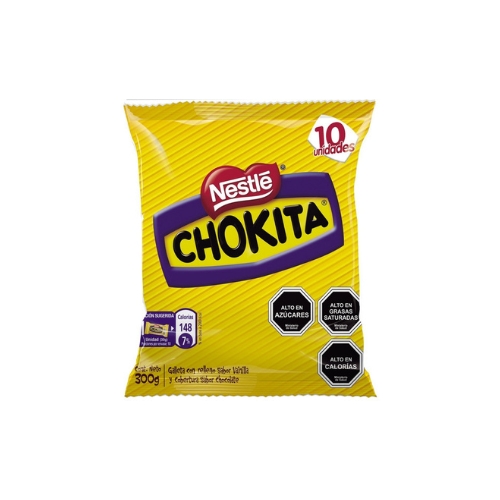 [1226100000] 6x Galleta bañada CHOKITA Multipack 10x30g
