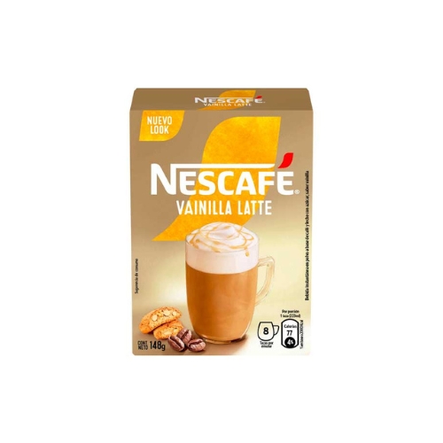 [1231900000] 6x NESCAFE  Vainilla Latte 8x18.5g