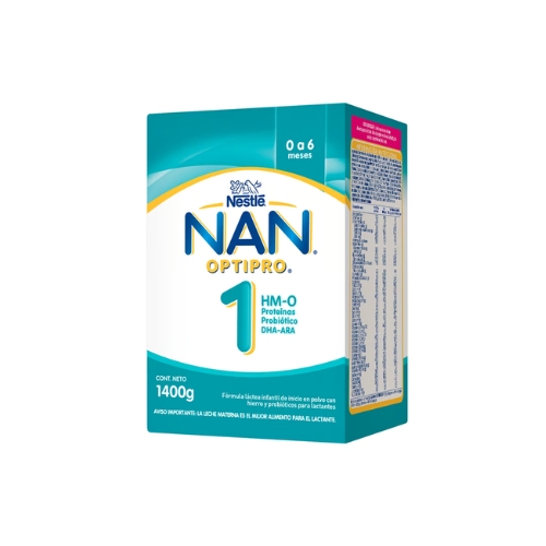 [1232300000] 2X Fórmula Infantil NAN 1 Optipro Multipack 2x700g