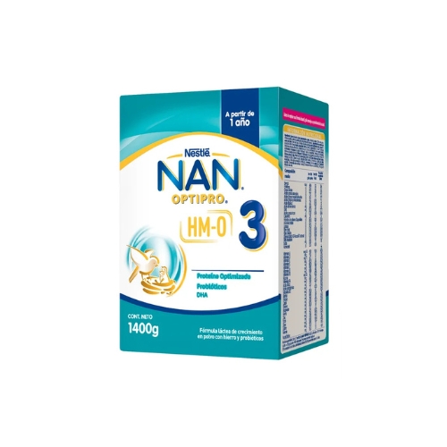 [1232400000] 2X Fórmula Infantil NAN 3 Optipro Multipack 2x700g