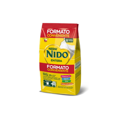 [1239600000] 3x Leche en Polvo NIDO® Entera 1900g  