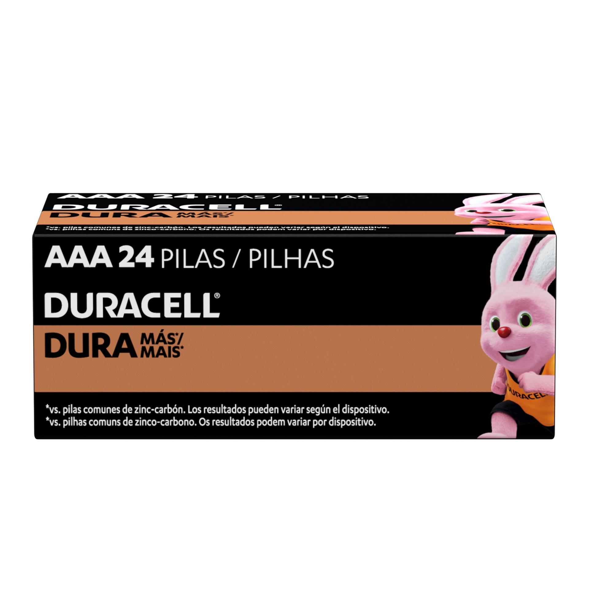 [1247000000] 1x Pila Duracell AAA, (Caja 24 pilas, triple A, DURA más)